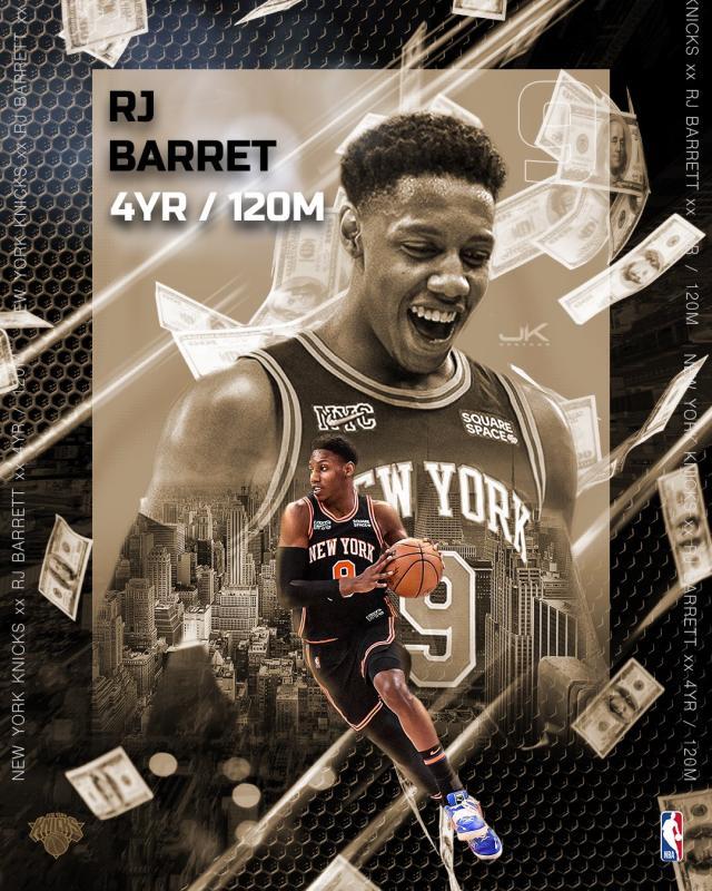 九游体育网站入口-【观察】4年1.2亿续约巴雷特 纽约不换米切尔了？